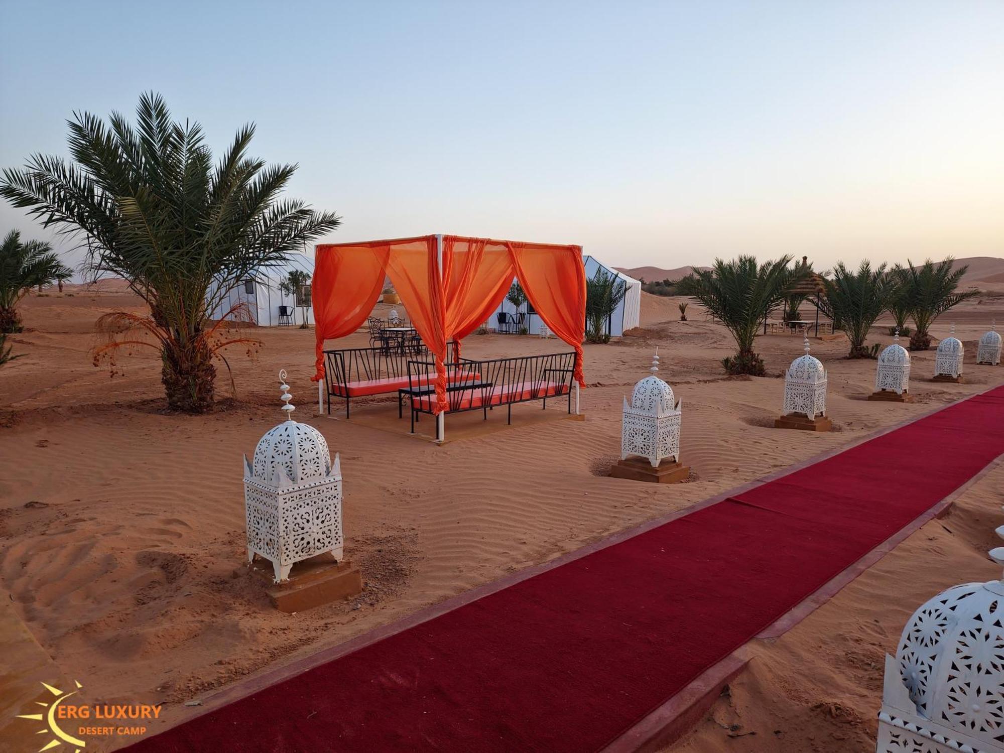 Dounia Luxury Camp Hotel Merzouga Exterior photo