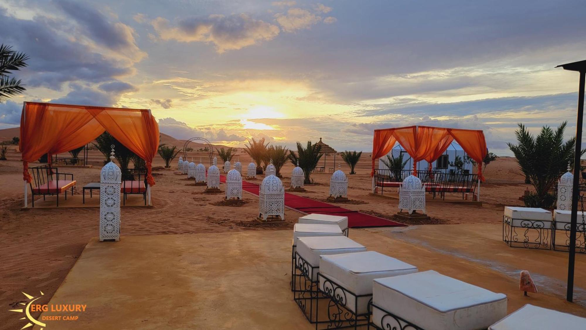 Dounia Luxury Camp Hotel Merzouga Exterior photo