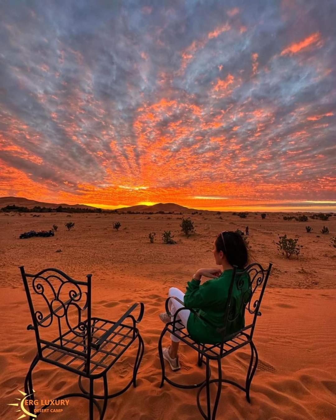Dounia Luxury Camp Hotel Merzouga Exterior photo